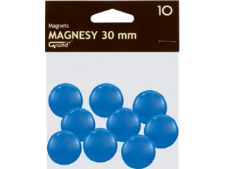 Magnesy, rednica 30 mm, Grand [opakowanie=10szt] (sz)