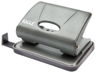 Dziurkacz EAGLE 706 srebrny 16 kartek
