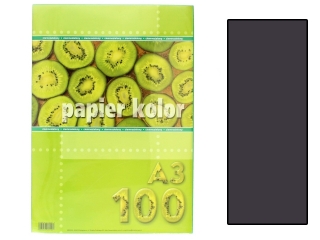 Papier (jk) A3-100 czarny