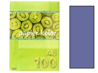 Papier (jk) A3-100 fioletowy