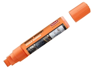 Markery kredowe, kocwka cita 8x15mm, 25g tuszu pomaraczowy Pudeko [opakowanie=10szt]