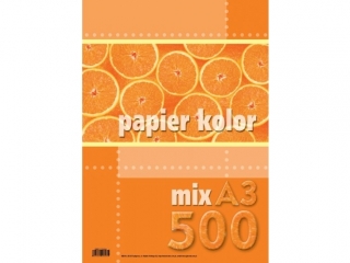 Papier mix A3-500 kolorowy