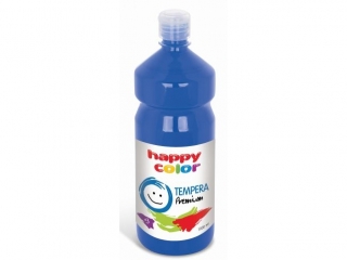 Farba tempera Premium 1000ml, niebieski, Happy Color