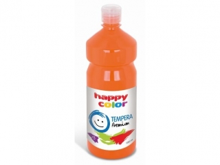 Farba tempera Premium 1000ml, pomarańczowy, Happy Color