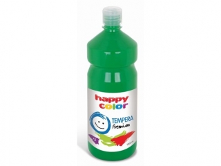 Farba tempera Premium 1000ml, zielony, Happy Color
