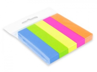 NOTES SAMOPRZYLEPNY ZAKLADKA 15X76 CX13-126 5KOLOROW [opakowanie=48szt]