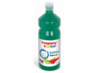 Farba tempera Premium 1000ml, ciemnozielony, Happy Color