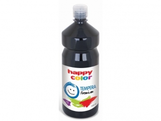 Farba tempera Premium 1000ml, czarny, Happy Color