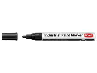 Marker olejowy przemyslowy, fibrowa końcówka 2, 3mm, zawiera Xylen czarny Pudełko [opakowanie=12szt]