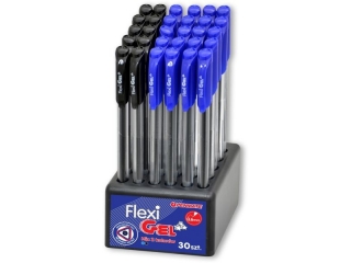 PENMATE DUGOPIS ELOWY FLEXI GEL W OPAKOWANIU 30 SZT.NIEBIESKI-20, CZARNY-10 [opakowanie=30szt]