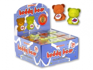PENMATE GUMKA DO CIERANIA TEDDY BEAR Z TEMPERWK W DISPLEJU 24 SZT.  [opakowanie=24szt]