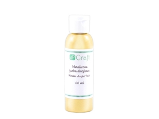 METALICZNA FARBA AKRYLOWA, 60 ML - GOLD