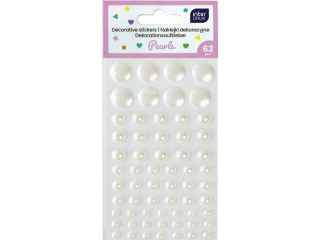 Naklejki dekoracyjne 62szt. PEARLS