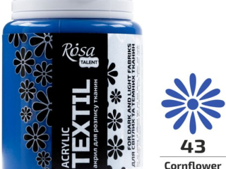 ROSA TALENT FARBA DO TKANIN CORNFLOWER 43 80 ML