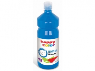Farba tempera Premium 1000ml, błękitny, Happy Color