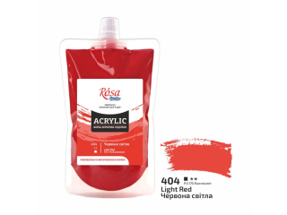 ROSA STUDIO FARBA AKRYLOWA RED LIGHT 404 200 ML