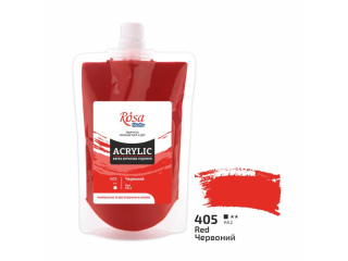 ROSA STUDIO FARBA AKRYLOWA RED 405 200 ML