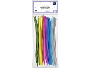 Druciki kreatywne 30cm 32szt.Pastel