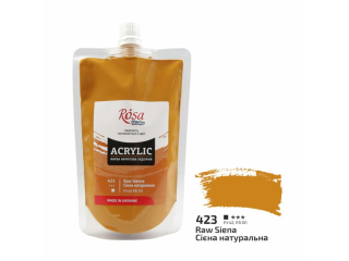 ROSA STUDIO FARBA  AKRYLOWA RAW SIENNA 423 200 ML
