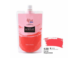 ROSA STUDIO FARBA  AKRYLOWA CORAL 438 200 ML