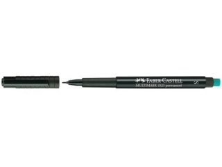 MULTIMARK OHP PERMANENTNY S CZARNY FABER -CASTELL [opakowanie=10szt]