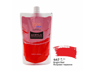 ROSA STUDIO FARBA  AKRYLOWA BRIGHT RED 447 200 ML