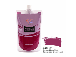 ROSA STUDIO FARBA  AKRYLOWA  QUINACRIDONE VIOLET 448 200 ML