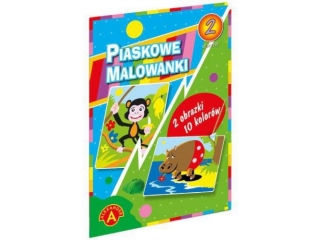 PIASKOWA MALOWANKA-HIPOPOTAN, MAŁPA
