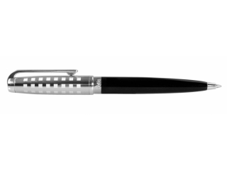 DŁUGOPIS 0, 7 MM OB. CZARNA WKŁ. CZARNY