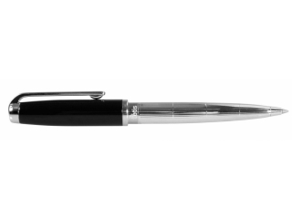 DŁUGOPIS 0, 7 MM OB. CZARNA WKŁ. CZARNY
