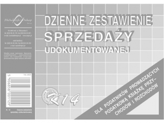 Druk -Dzienne zest. sprzed.ksi.udok.