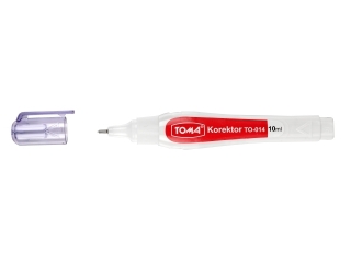 Korektor w pynie TOMA, kocwka metalowa, 10ml TO-014 [opakowanie=12szt]
