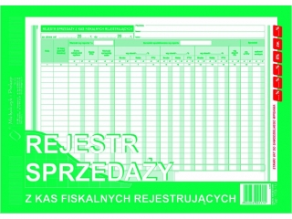 Druk -Rejestr sprzed.z kas fisk.A4 (Cien)