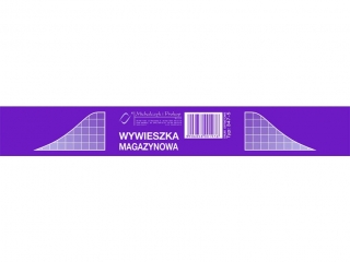 Druk -WM Wywieszka magazynowa (a`50)