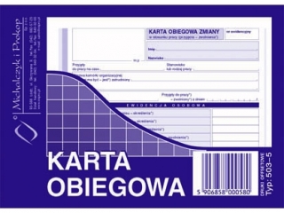Druk -KOB Karta Obiegowa