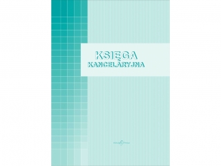Druk -Ksiga kancelaryjna - oklejka