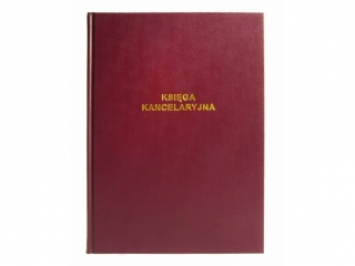 Druk -Ksiga kancelaryjna - ptno