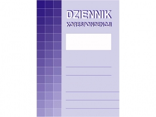 Druk -Dziennik korespondencji A4