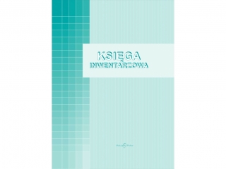 Druk -Ksiga inwentarzowa - oklejka