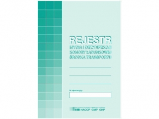 Druk -Rej.mycia i dez.kom.adun.r.trans.
