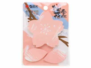 Karteczki samoprzylepne Cherry Blossom; 7, 6x7, 6cm, 80ark, MG