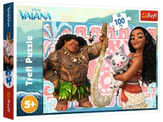 Puzzle "100 Vaiana i przyjaciele" / Disney Moana - Vaiana