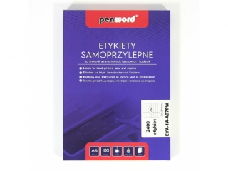 ETYKIETY SAMOPRZYLEPNE A4 24 x 70 x 37 100 ARKUSZY