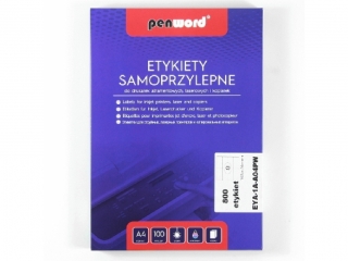 ETYKIETY SAMOPRZYLEPNE A4 8 x 105 x 74 100 ARKUSZY