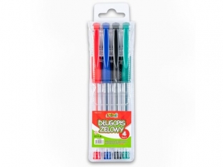 PENMATE KOLORI DŁUGOPIS ZELOWY 4 KOLORY