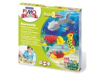 Zestaw FIMO Kids FormxPlay, Ocean, 4 x 42g + akcesoria, Staedtler [opakowanie=5szt]