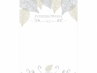DYPLOMY OKOLICZNOŚCIOWE PODZIĘKOWANIA