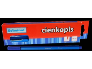 Cienkopis 0.4mm 8255 granatowy [opakowanie=10szt]