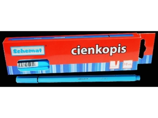 Cienkopis 0.4mm 8262 niebieski [opakowanie=10szt]