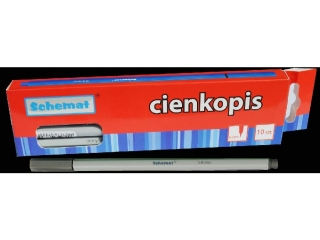 Cienkopis 0.4mm 8309 szary [opakowanie=10szt]